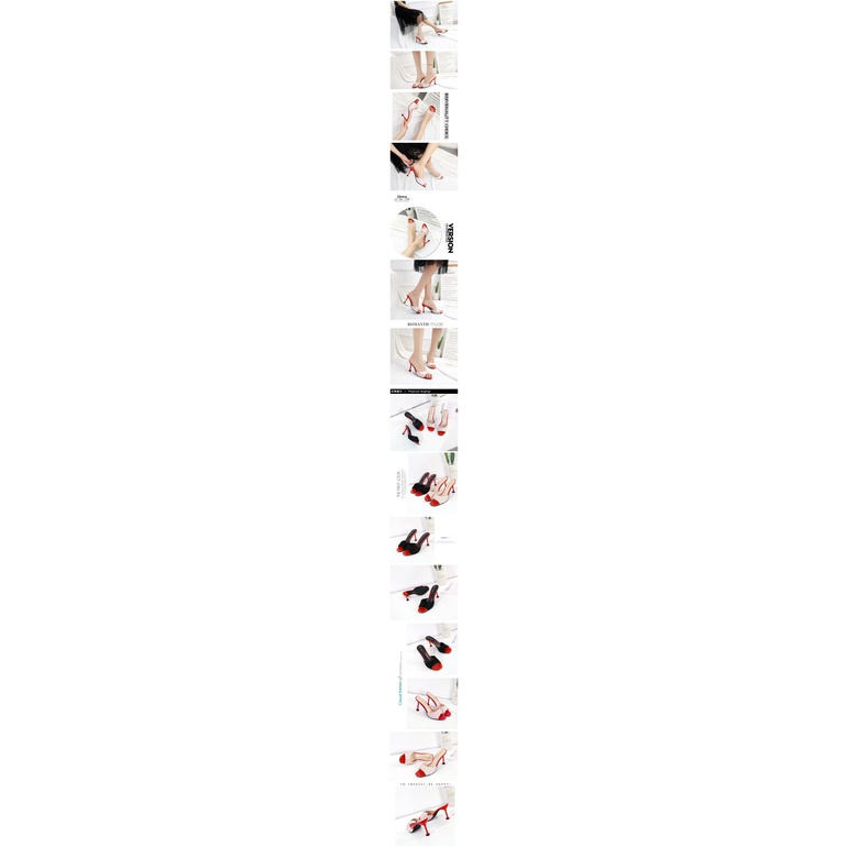 Dép sandal xỏ ngón mũi vuông đính nơ xinh xắn kích thước 35-39 2.76 inch cho nữ *&!