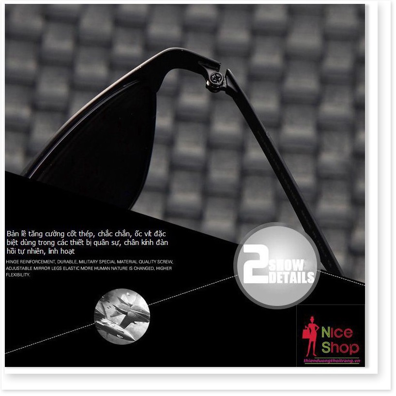 Mắt kính mát thời trang cao cấp viền màu sang trong - MK0009 - Nice | BigBuy360 - bigbuy360.vn