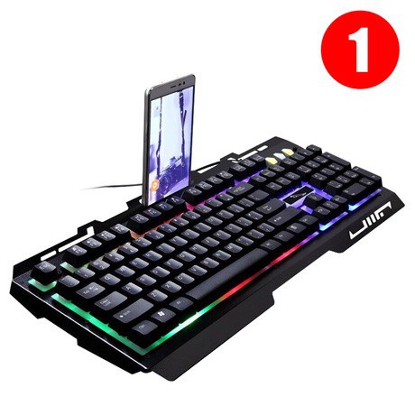 Bộ Bàn Phím Gaming G700 Và Chuột V8 Led RGB Cực Đẹp Cao Cấp Cực Bền