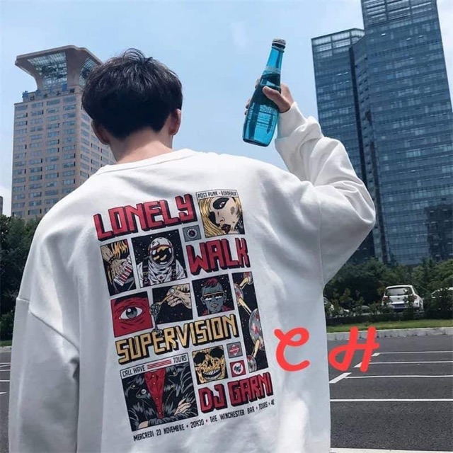 Áo thun LONELY bo gấu COH0919