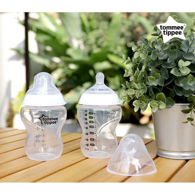 Bình sữa ty siêu mềm tự nhiên Tommee Tippee Closer to Nature PP 340ml