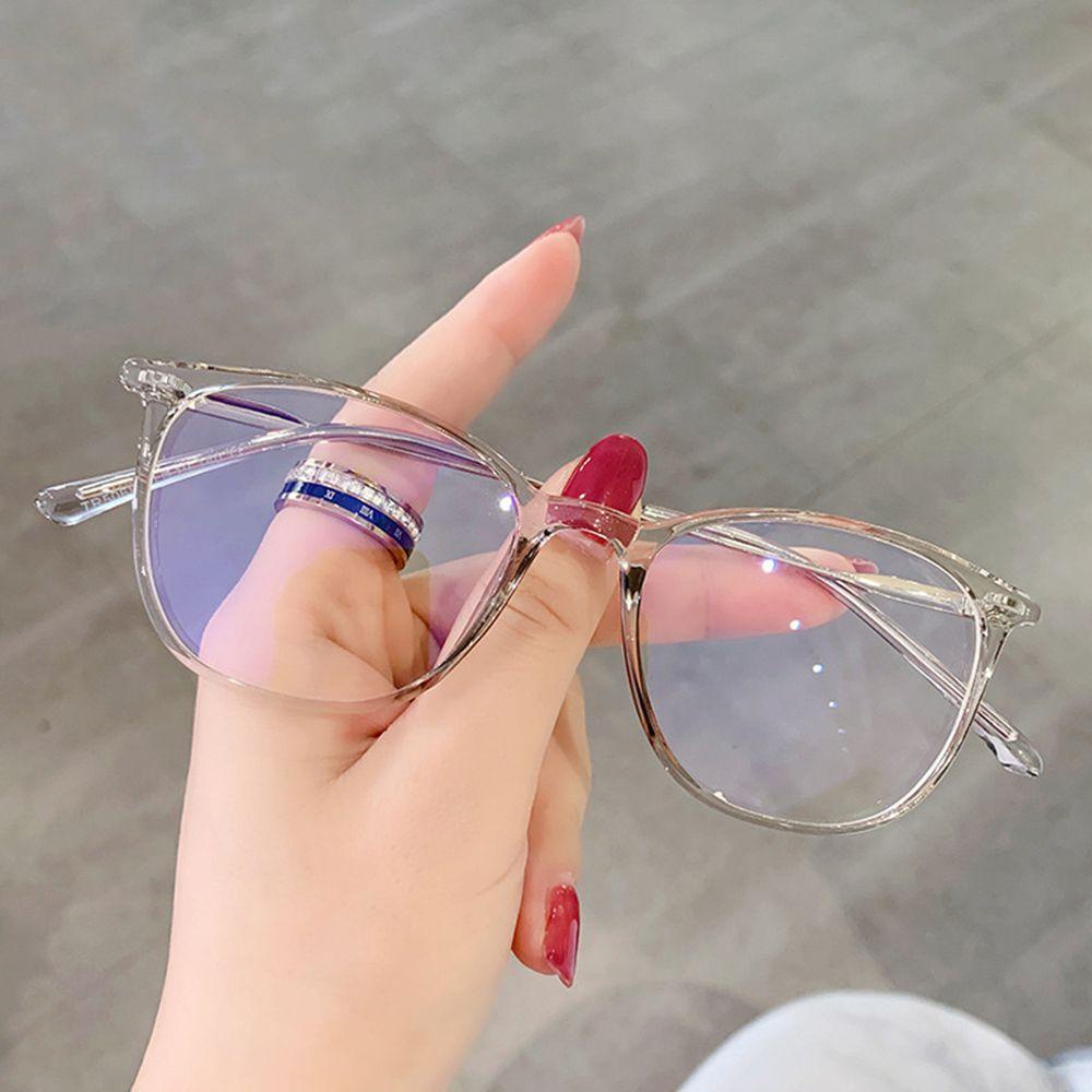 Kính Mát Gọng Tròn Chống Tia UV TR90 Thời Trang Cho Nữ