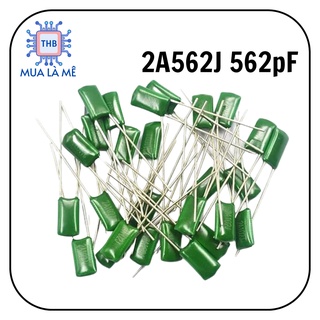 Tụ mica 2a562j 562pf 100v