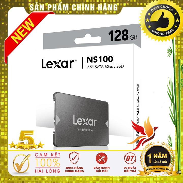 Ổ Cứng SSD 128G Lexar NS100 chính hãng