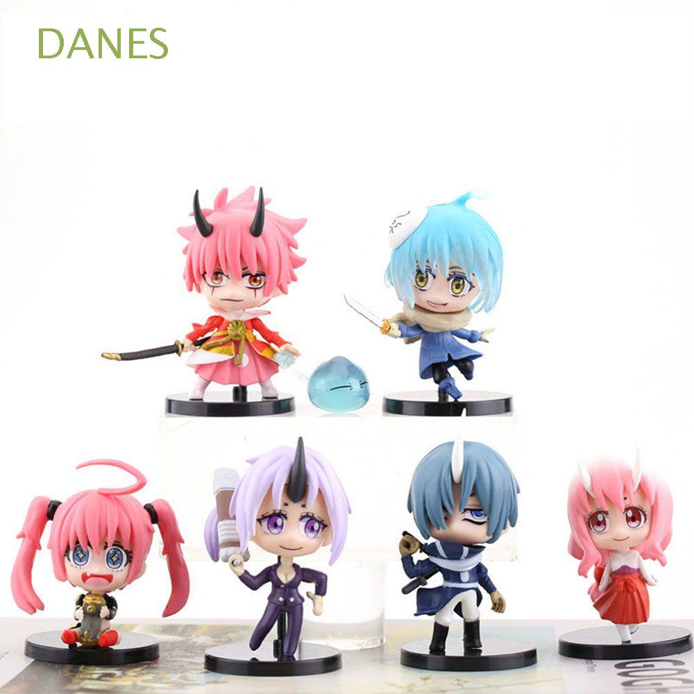 Set 6 Mô Hình Mô Phỏng Nhân Vật Hoạt Hình Rimuru