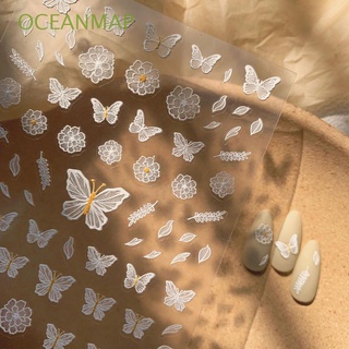Miếng dán móng tay 3D - 5D nail sticker - Ann933233