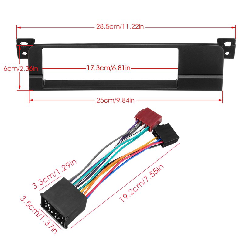 Bộ Chuyển Đổi Âm Thanh Dvd 1 Din Cho Xe Hơi Bmw E46 1999-2006