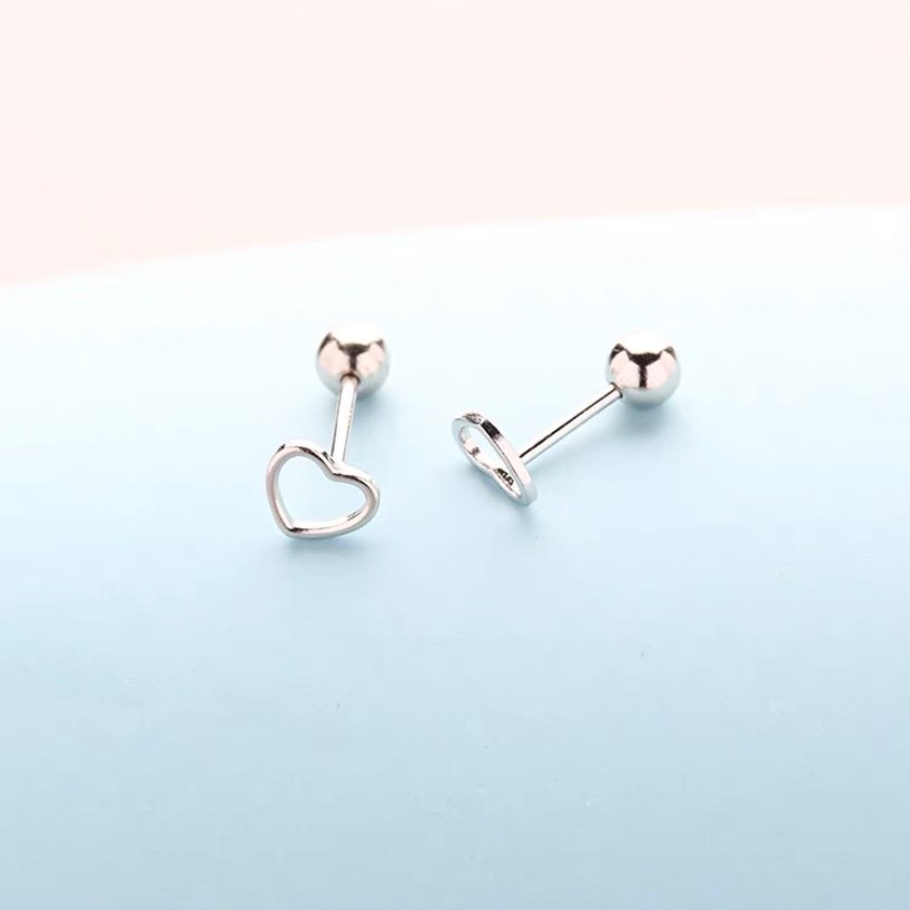 Bông Tai Bạc Cho Nữ Thời Trang Hàn Quốc Cá Tính B2625 - Bảo Ngọc Jewelry