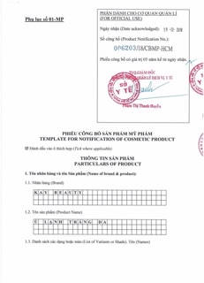 Ủ lạnh trắng da Kay