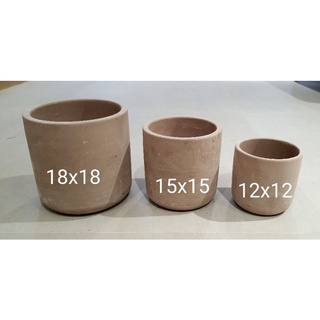 combo bộ 3 chậu đất nung
