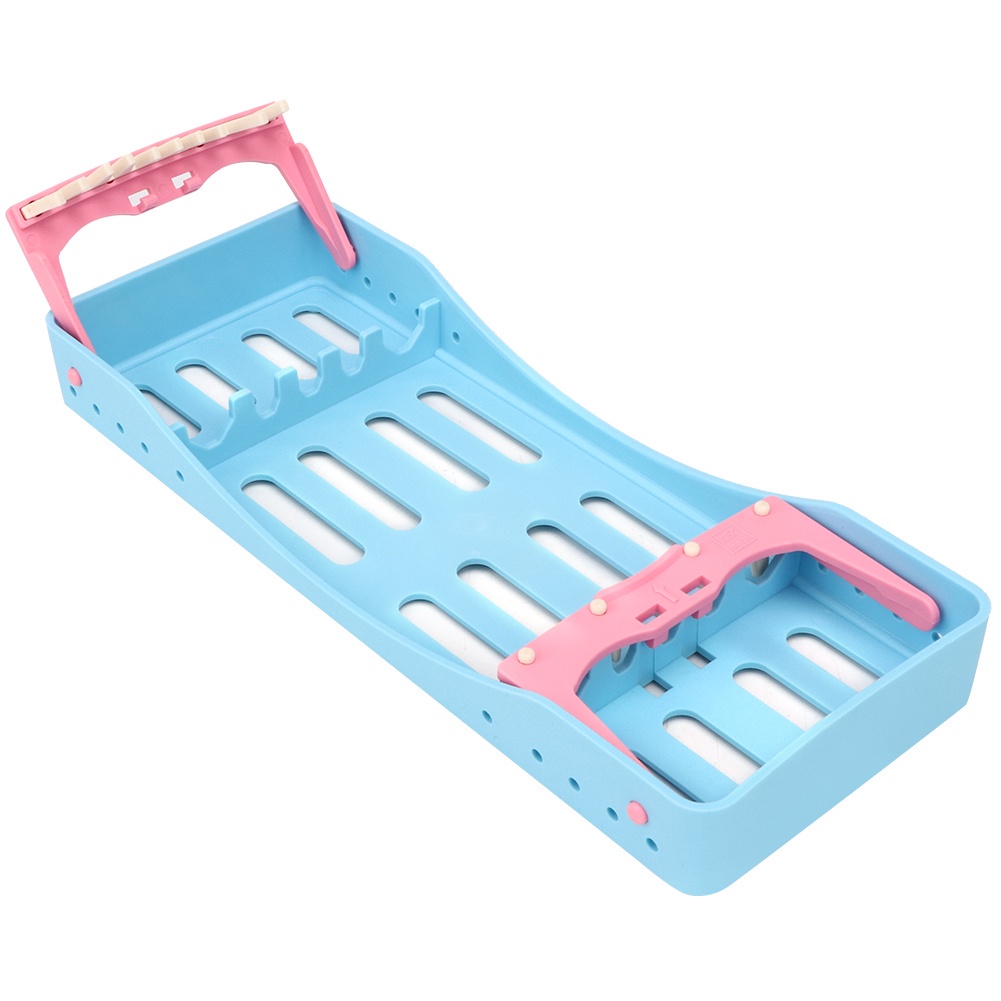 Hộp khử trùng dụng cụ nha khoa loại 5 giá đỡ/ 10 giá đỡ tiện lợi