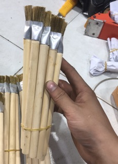 Cọ Thau( lông chải bằng thau) 5 cây