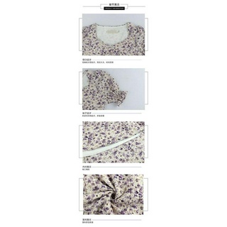 Đầm tím hoa nhí ulzzang ( Có sẵn)