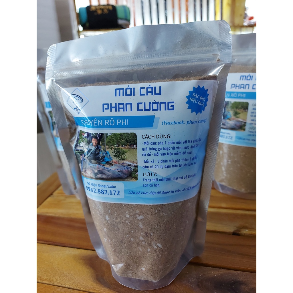 Mồi câu chuyên rô phi Phan Cường