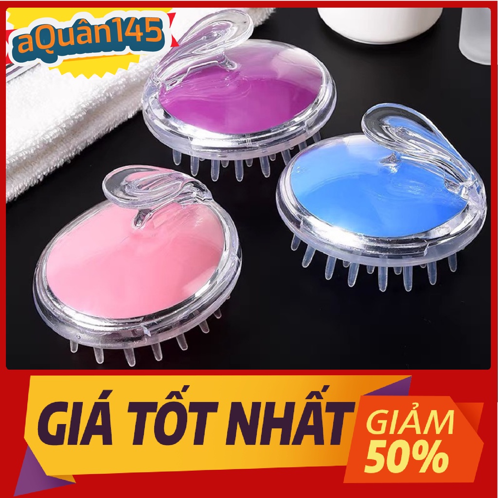 Lược Gội Đầu, Massage Đầu Thư Giãn Giúp Làm Sach Da Đầu, Tẩy Tế Bào Khi Gội Đầu, an toàn khi sử dụng