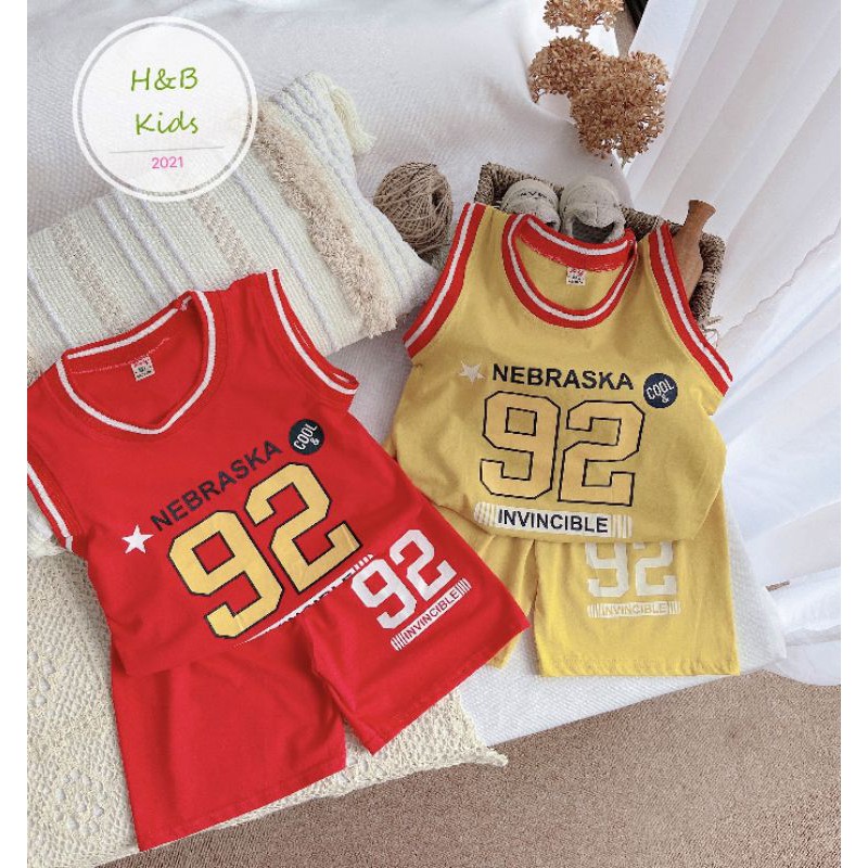 Đồ Bộ Bé Trai👉 Bộ Ba Lỗ☺️Sát Nách Chất Cotton Tàu 4c Co Giãn Tốt Thấm Hút Mồ Hôi Size 25-40kg