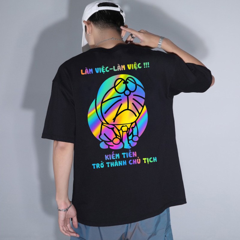 Áo thun PHẢN QUANG 7 màu  HÌNH IN TO ĐẸP, cá tính, giá rẻ mẫu HOTTREND