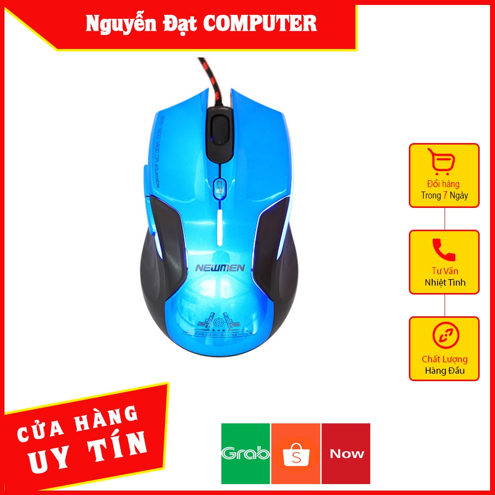 Chuột máy tính có dây Gamming Newmen G7 PLUS  Hàng Chính Hãng -  Bảo hành 12 tháng