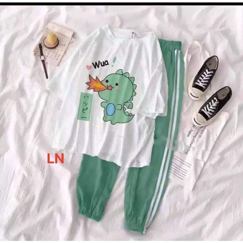Sét áo khủng và cô gái +quần bo gấu LN11