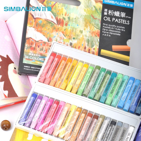 Màu sáp dầu Simbalion - Oil Pastels Academy