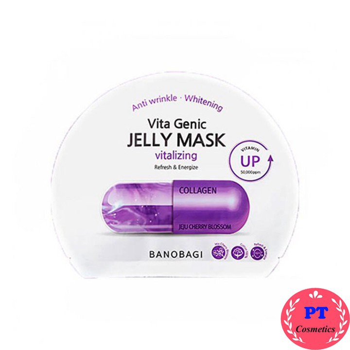 Mặt nạ giấy vita Genic Banobagi Jelly Mask [Mẫu Mới]