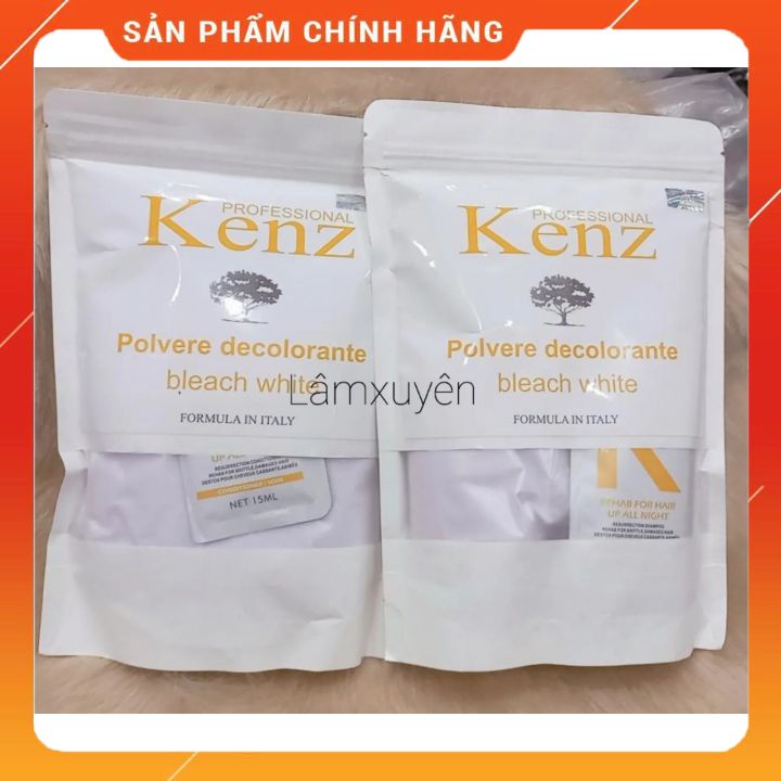 BỘT TẨY TÓC professional KENZ CAO CẤP 500G  FREESHIP bột mịn không rát da đầu ít khô sáng đều màu giúp tóc dai và khỏe