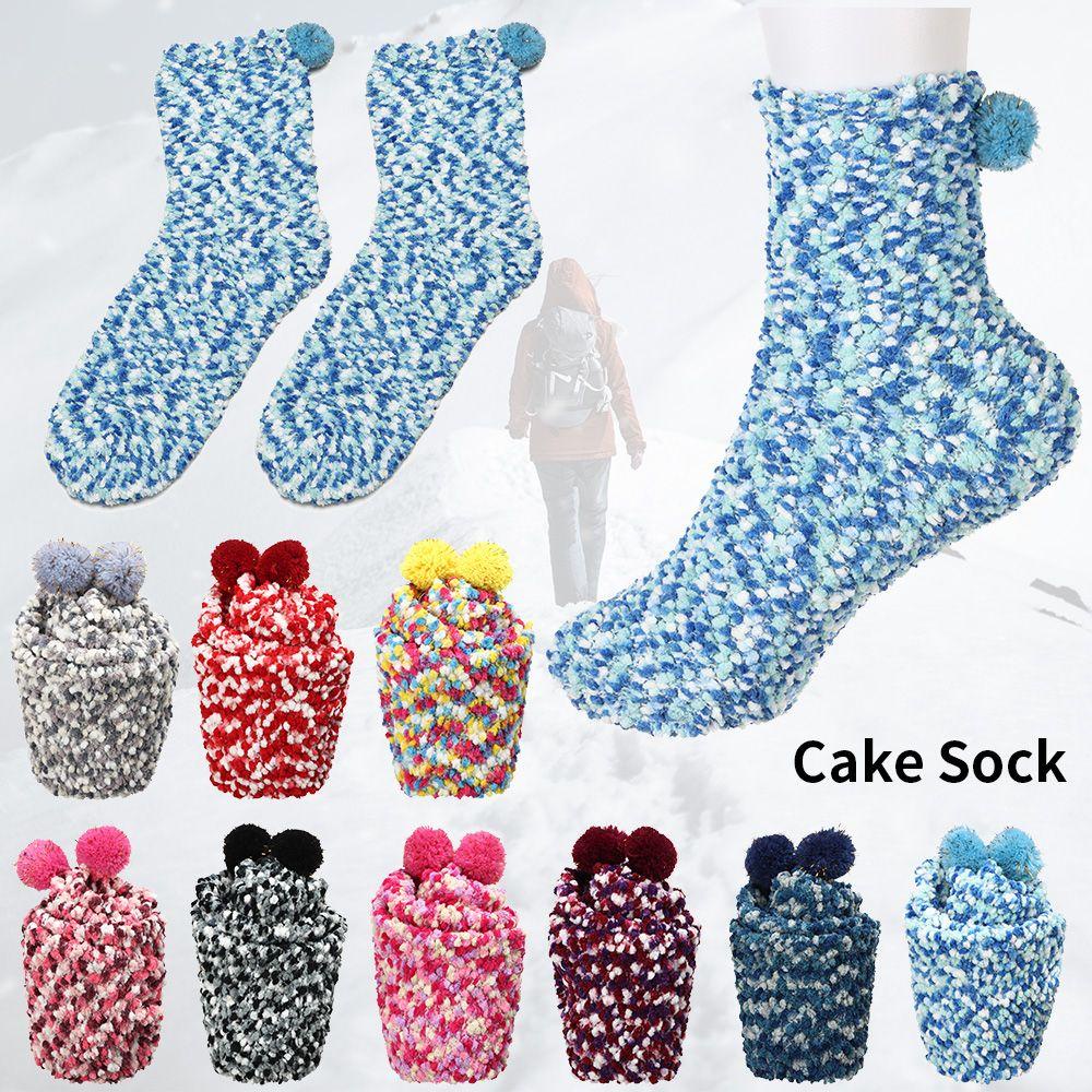 HS Vớ Nhung San Hô Ấm Áp Thời Trang Mùa Đông Cho Nữ