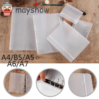 Bìa sổ lò xo bằng nhựa khổ giấy A4 / B5 / A5 / A6 / A7