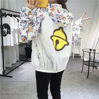 ÁO KHOÁC CHUÔNG DOREMON SIÊU CUTE K9 GIA ĐÌNH NHỎ