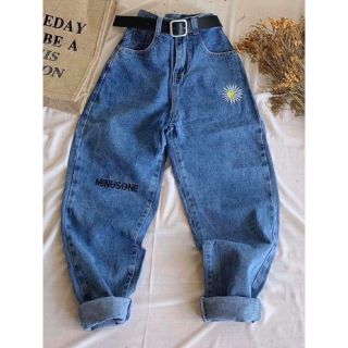 Quần baggy jean thêu hoa cúc GD siêu phẩm J113/114