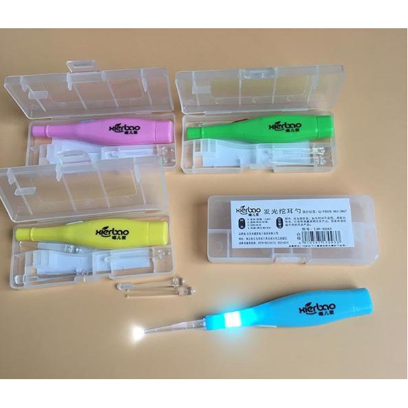 Đèn soi tai cho bé dụng cụ lấy ráy tai (Loại đẹp có hộp)