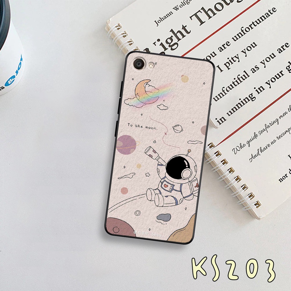 Ốp lưng Vivo Y66 - Vivo Y67 - Vivo Y75 - Ốp in hình Phi hành gia cực hot