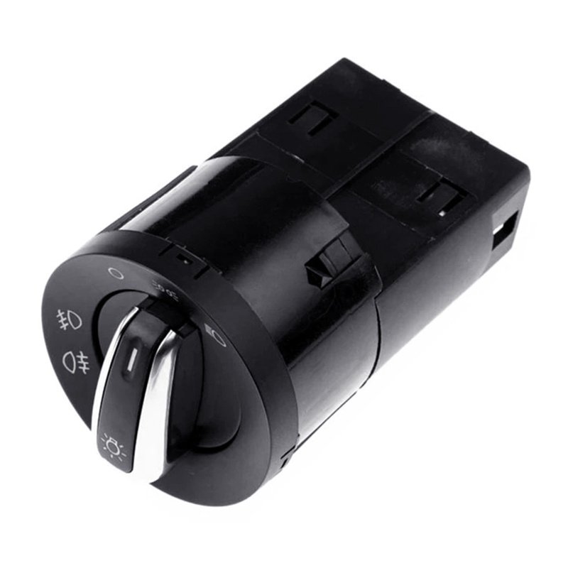 Công Tắc Điều Khiển Đèn Pha Xe Hơi 3BD941531 Nút Áo Màu Đen Dễ Lắp Đặt Tiện Dụng