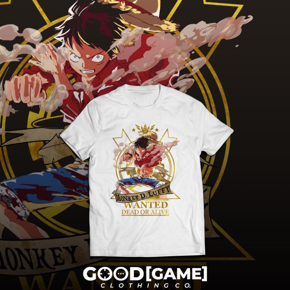 Mẫu áo thun One Piece Anime Luffy Gear 2 Polyester đẹp cực chất