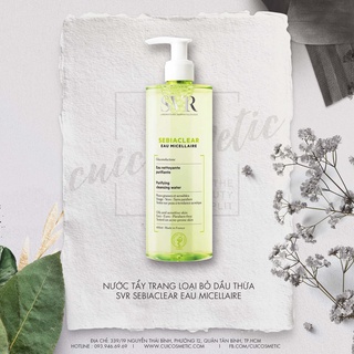 Nước Tẩy Trang SVR Sebiaclear Eau Micellaire