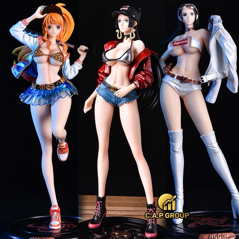 Mô hình One Piece Vua hải tặc nhân vật Boa Hancock bạn gái Luffy và Nico Robin sexy - II00-III90