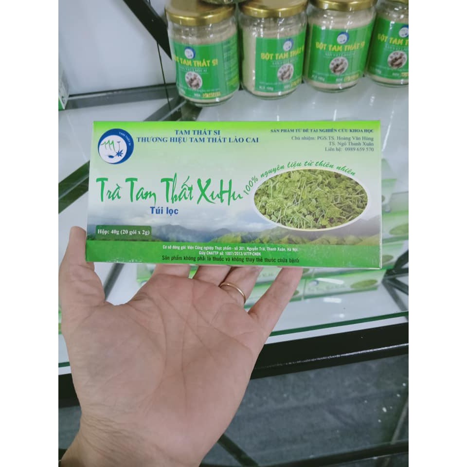 Trà Giảo Cổ Lam Tam Thất 40g (trà túi lọc)