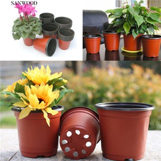 Bộ 10 chậu trồng hoa bằng nhựa loại nhỏ xinh xắn tiện lợi