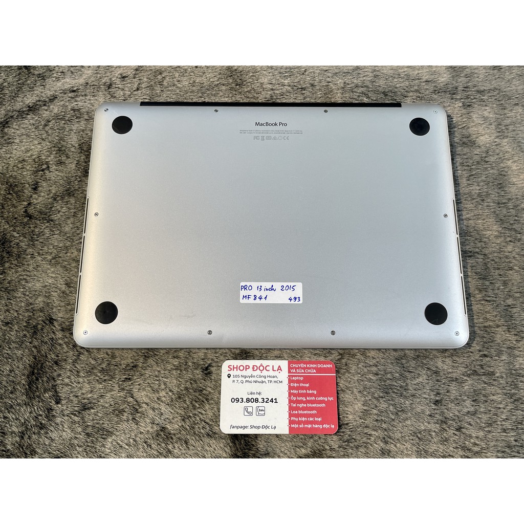 Máy tính MacBook Pro (Retina, 13-inch, 2015) Core i5 2.9Ghz / RAM 16GB / SSD 128GB MF841 | BigBuy360 - bigbuy360.vn