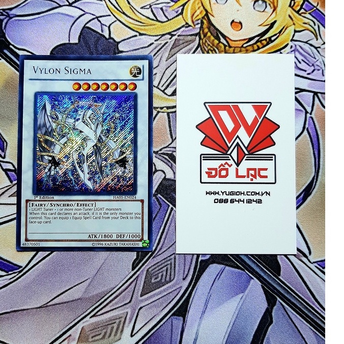 Thẻ Bài Yugioh TCG Vylon Sigma - HA05-EN024 - Secret Rare