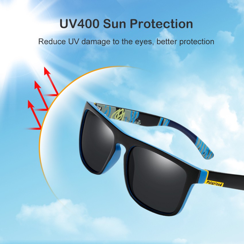 LOUISWILL outdoor polarized sunglasses for men and women