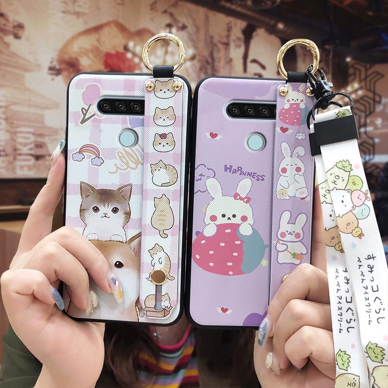 Ốp Điện Thoại Chống Sốc Chống Va Đập Phong Cách Đường Phố Dễ Thương Cho LG Q51 Phone Case 2021