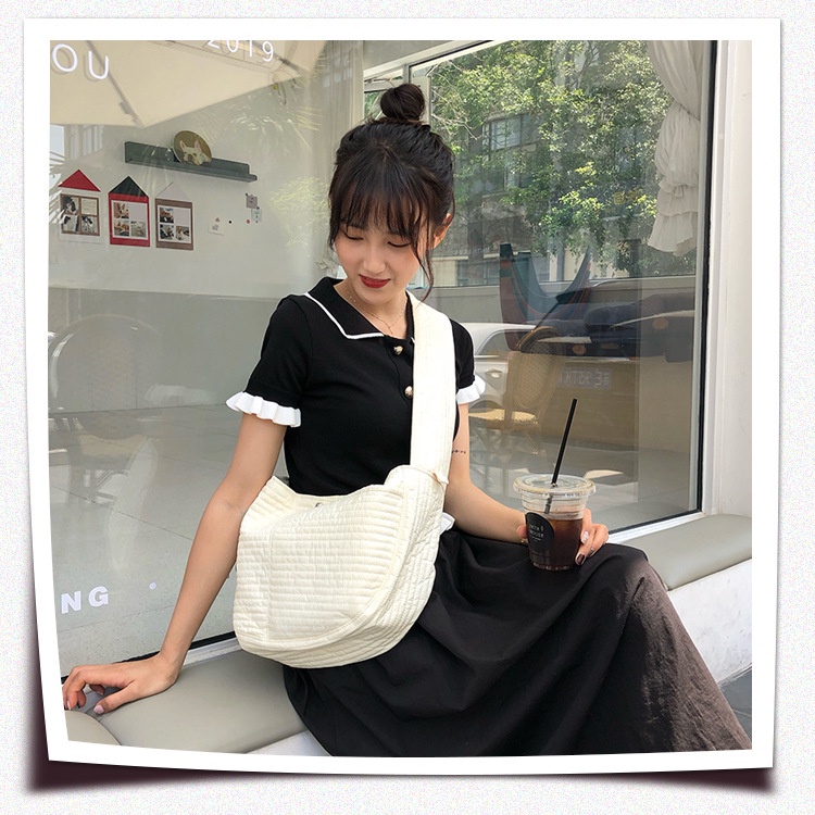 Túi tote ulzzang đeo chéo đeo vai vải canvas thời trang mới nhất TX78