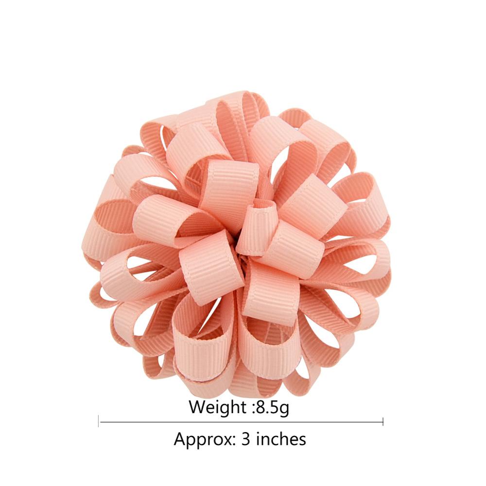 Dây buộc tóc KIDSBOWS kiểu hoa 3inch thời trang với 20 màu tùy chọn