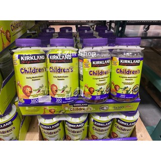 Mẫu mới kẹo dẻo KIRKLAND CHILDREN’S COMLETE MULTIVITAMIN GUMMIES 160 viên