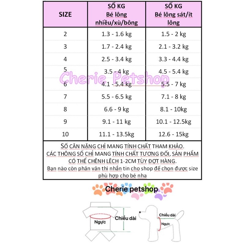 Áo thun Lệ Vi chó thú cưng