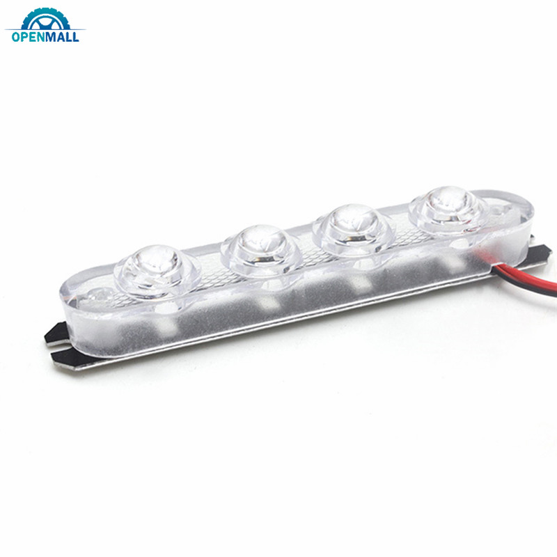 Set 2 Đèn Nhấp Nháy 4 Bóng Led Báo Tín Hiệu Khẩn Cấp Gắn Đuôi Xe Ô Tô / Xe Tải