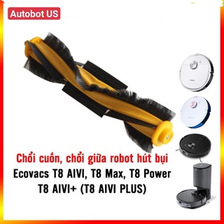 Chổi giữa, chổi cuốn robot hút bụi ecovacs t8 aivi, t8 aivi plus , t8 max, t8 power