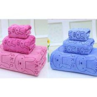SET 3 KHĂN TẮM KIBA LOẠI 1