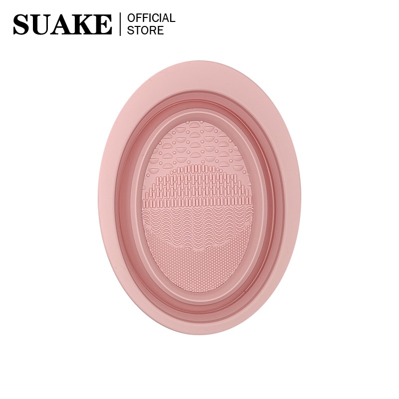Miếng silicone vệ sinh cọ trang điểm SUAKE tiện dụng
